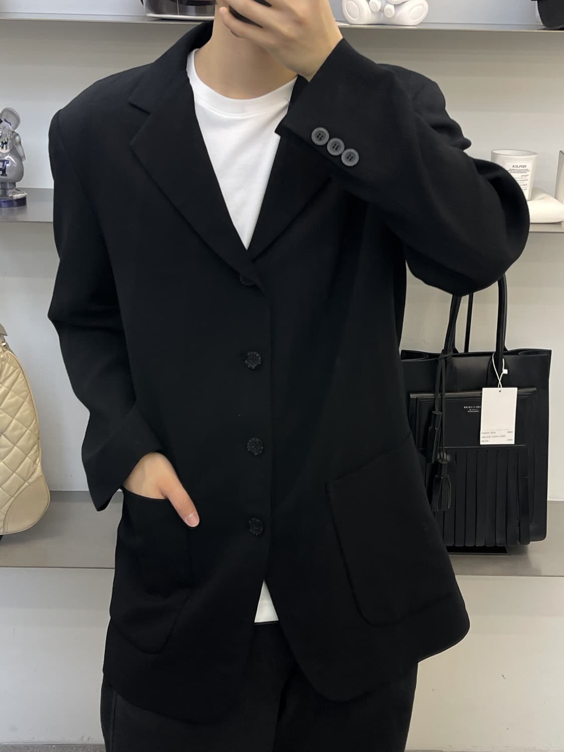 마리떼 프랑소와 저버 90s 3B 오버사이즈 블레이저 상품이미지2