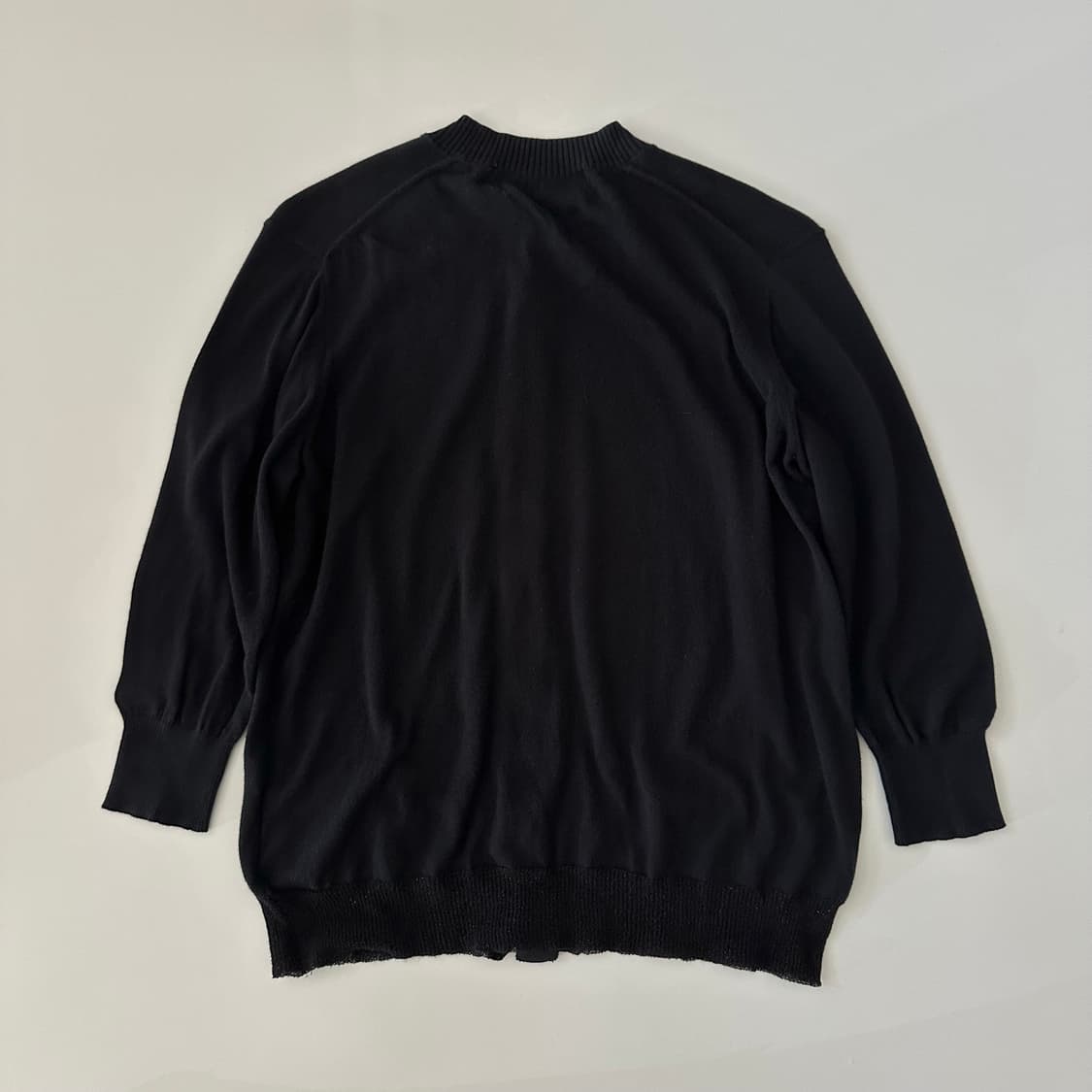 트리콧꼼데가르송 comme des garcons 디테일 칠부 가디건 상품이미지4