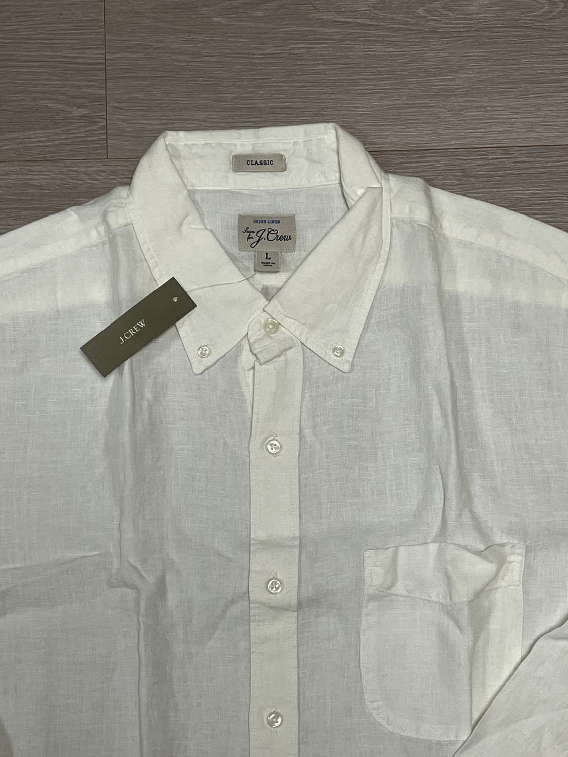 (새상품) 제이크루 베어드 맥넛 아이리쉬 린넨 셔츠 상품이미지4