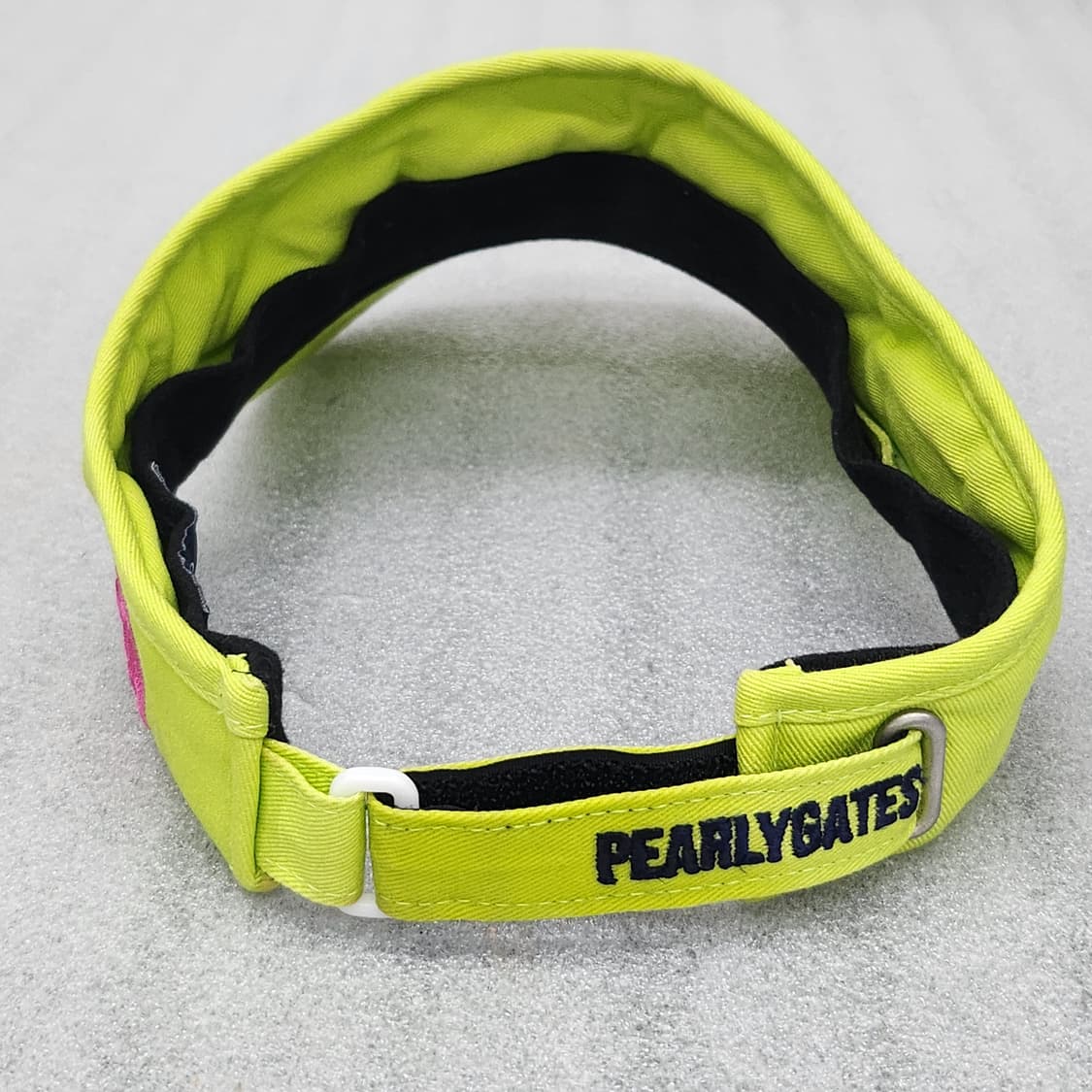 상태좋은 파리게이츠 골프 썬캡 겨자색 프리 상품이미지6