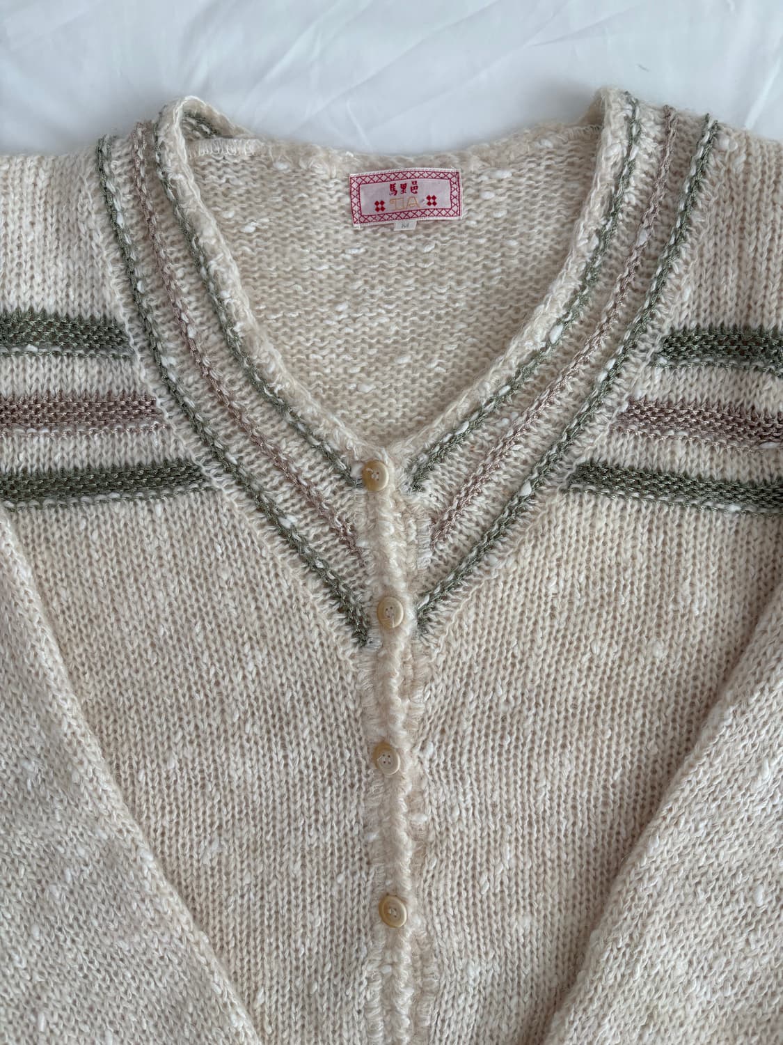 ivory cardigan 아이보리 가디건 상품이미지3