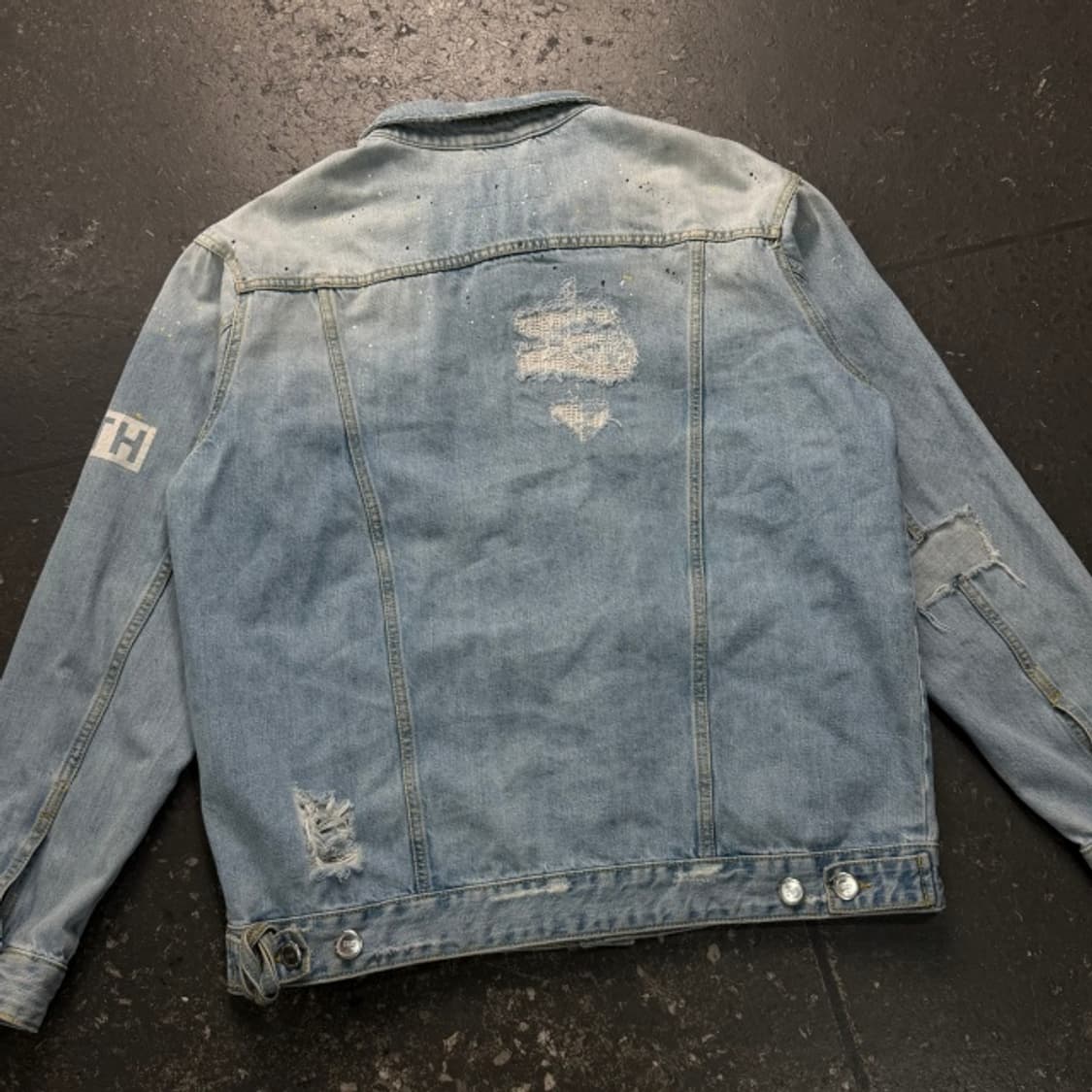 105 키스 KITH 데미지 데님자켓 상품이미지6