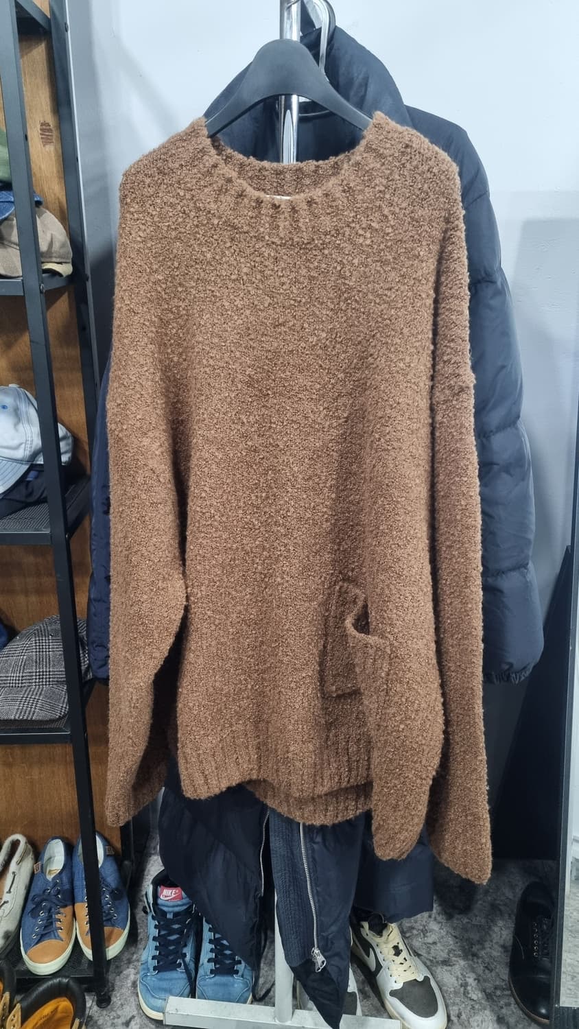 프리즘웍스 알파카 오버핏 니트 xL(105~110) 상태좋아요~ 상품이미지1