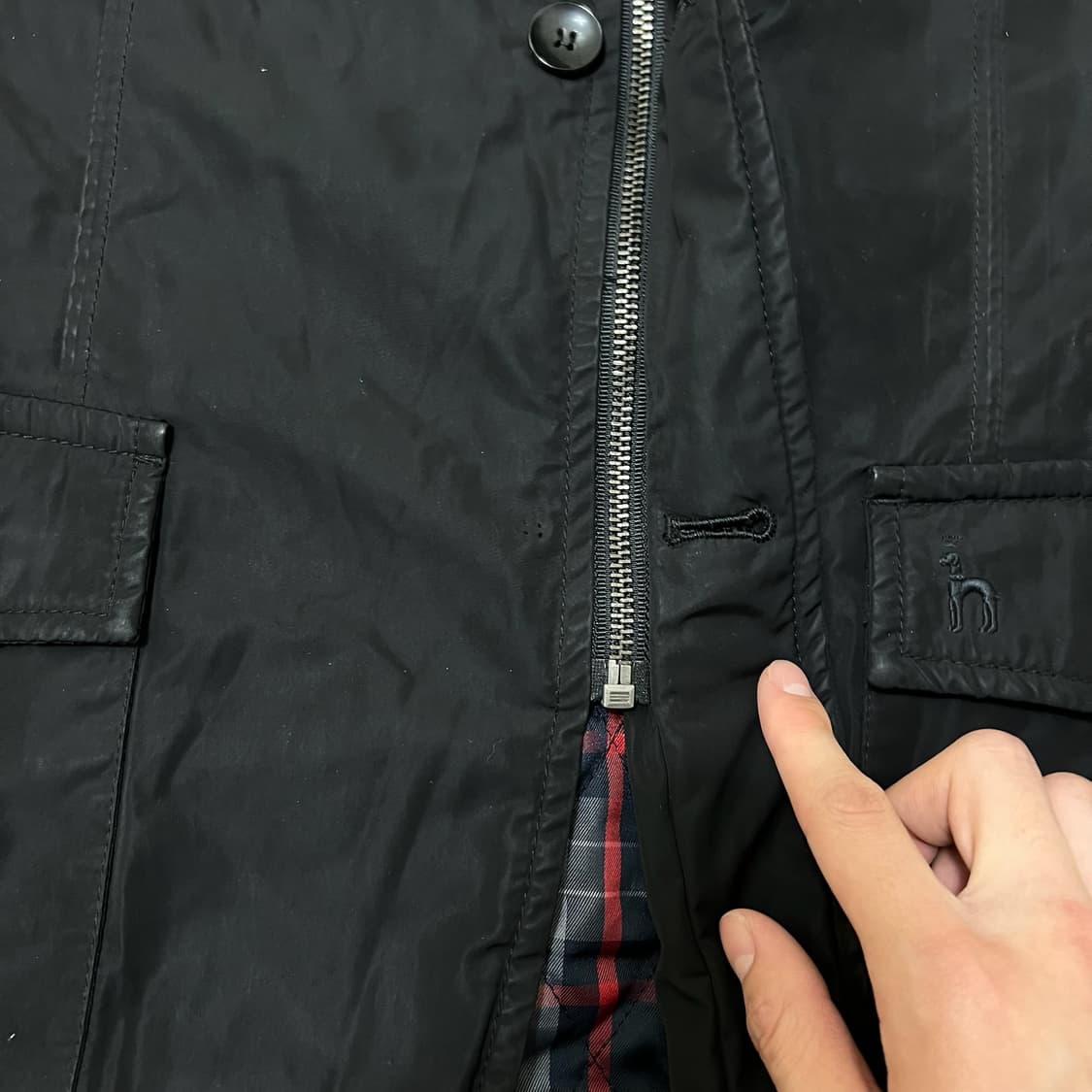 헤지스 남성 클래식 유틸리티 집업 자켓 M/95  상품이미지4