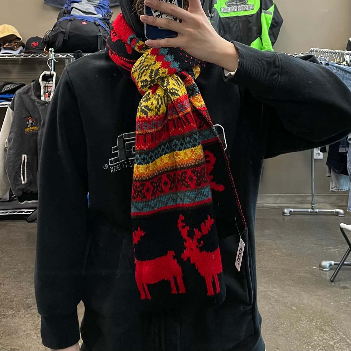 케나디안 패턴 머플러 상품이미지4