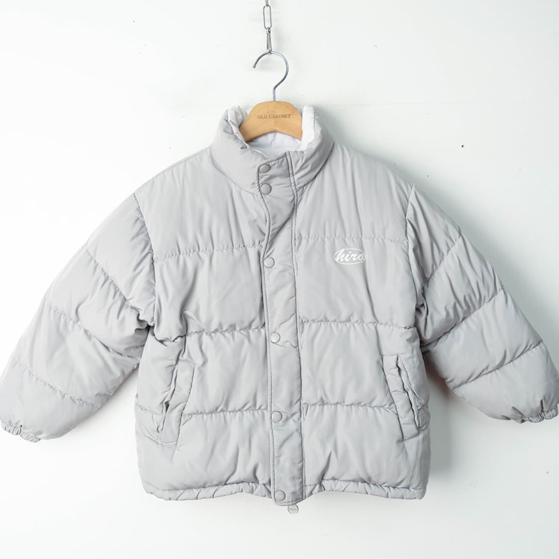 130/키즈 HIRO 히로 리버시블 드로잉 다운 패딩 상품이미지5