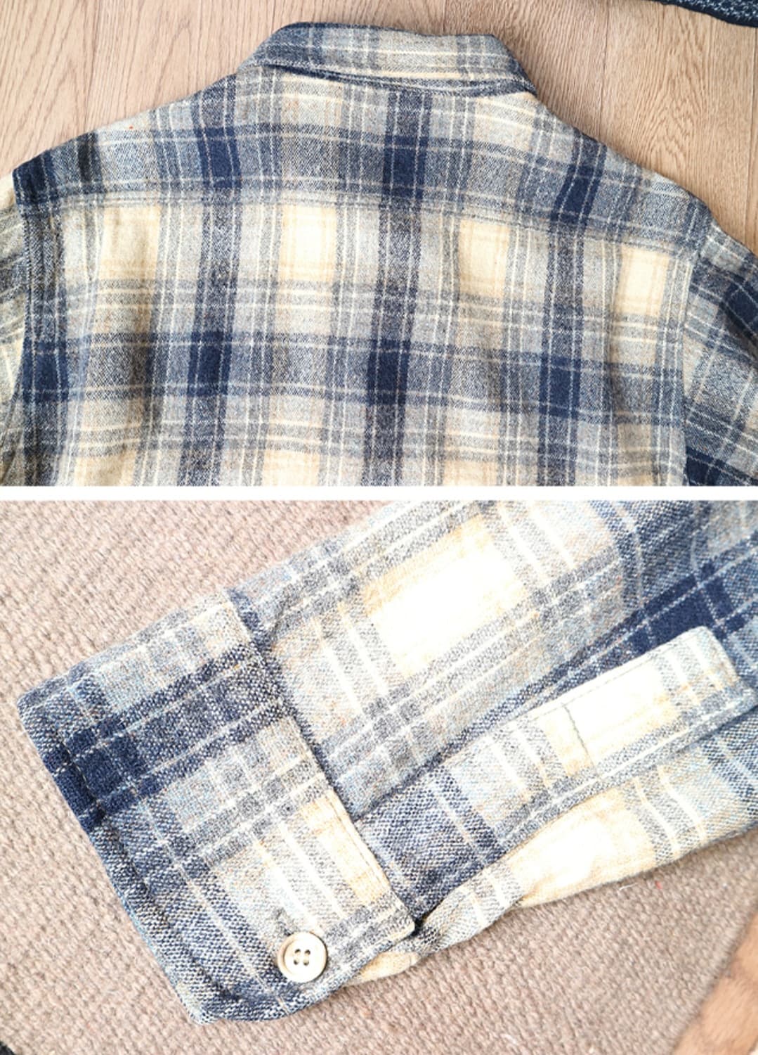 미국 메이드 70~80s 빈티지 WOOLRICH 울리치 울 체크남방

 상품이미지6