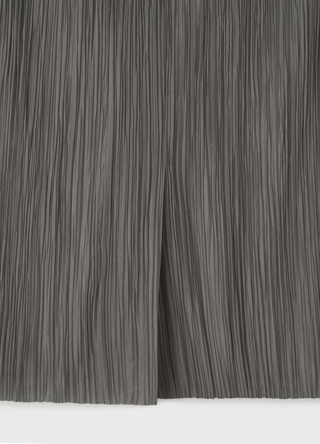 LFM Accord Crease Midi Skirt / Gray 상품이미지3