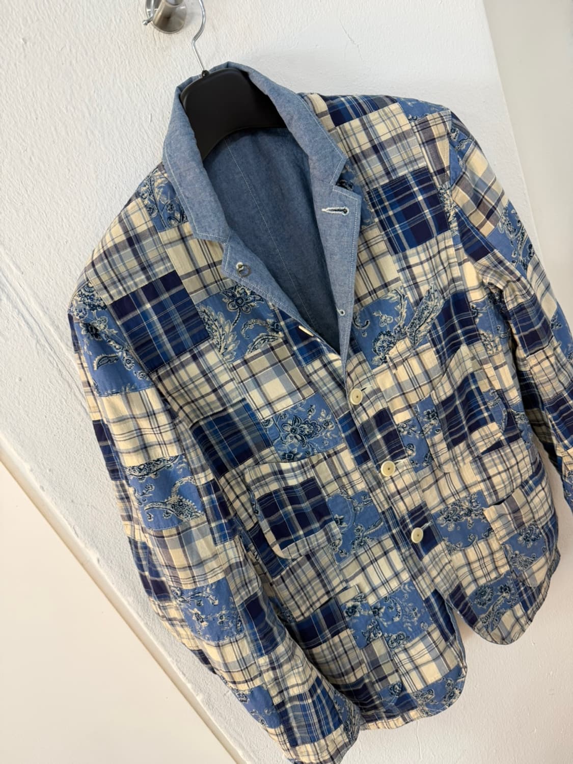 스펙테이터 페이즐리 패치워크 마드라스 자켓  상품이미지4