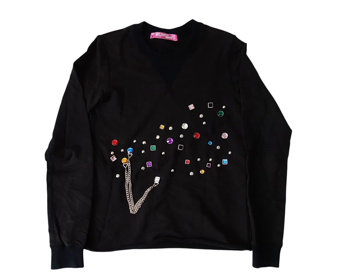 꼼데가르송 준야와타나베AW02 Jewel Embellished Cross 상품이미지1