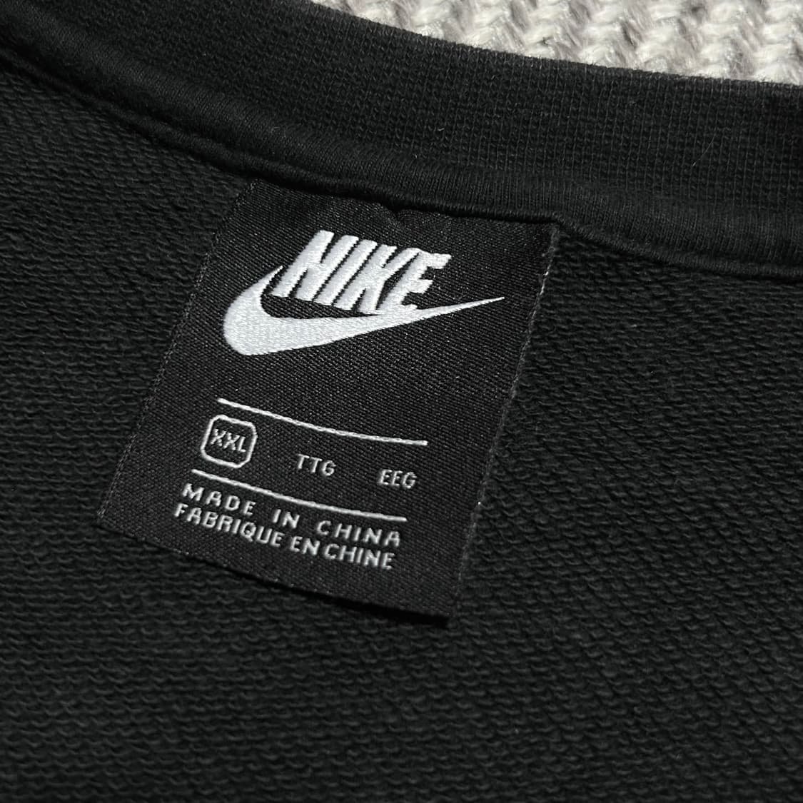 [XL] Nike 나이키 베이직 블랙 라운드 맨투맨 상품이미지5