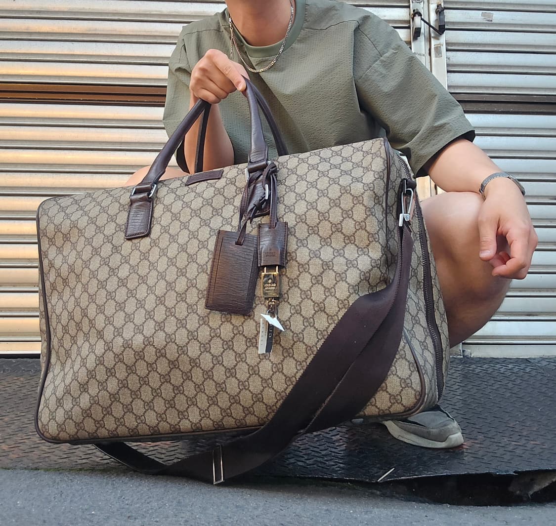Gucci 구찌 슈프림 GG모노그램 2way 보스턴백 상품이미지1