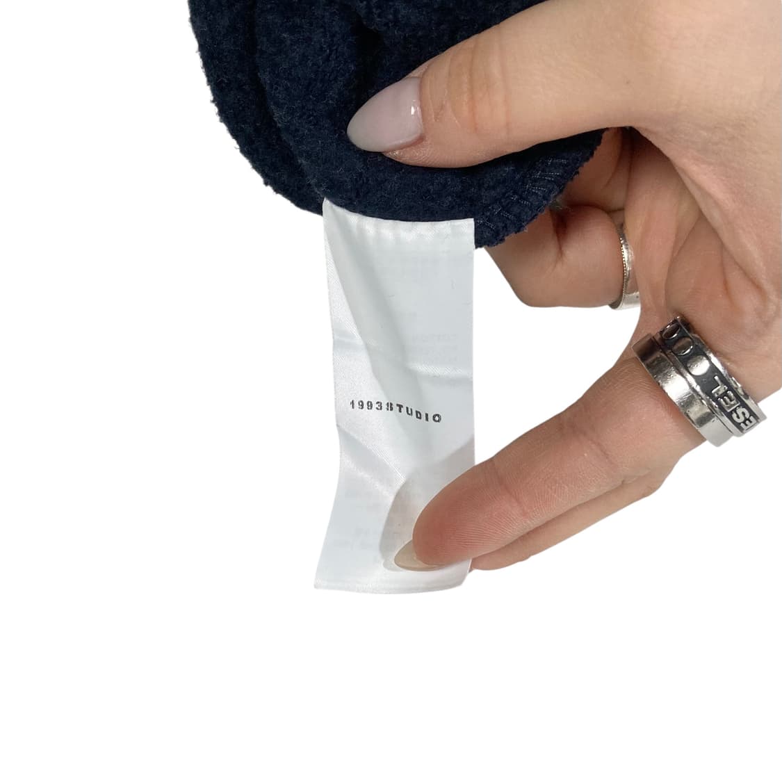 1993스튜디오 네이비 반집업 맨투맨 상품이미지4