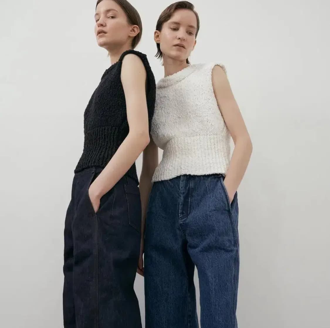 에핑글러 쉘 베스트 니트 블랙 상품이미지2