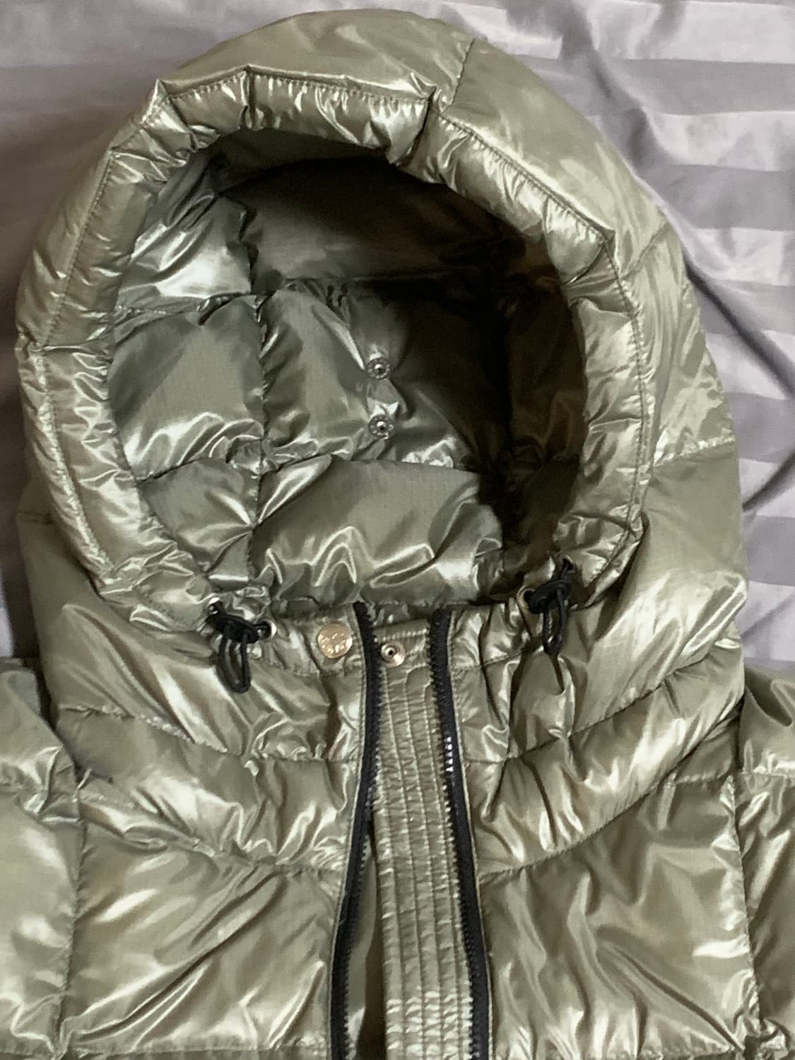 카키스 후드다운자켓 상품이미지5