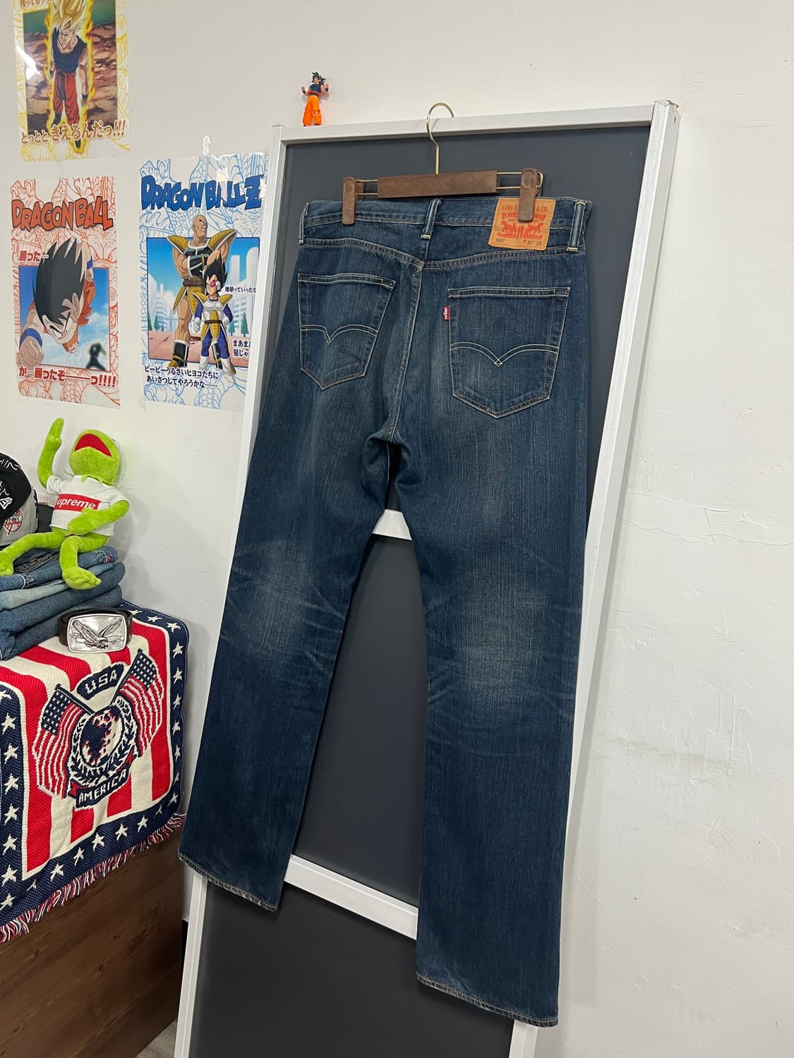 Levis 리바이스 505 레귤러 스트레이트 데님 팬츠 상품이미지1
