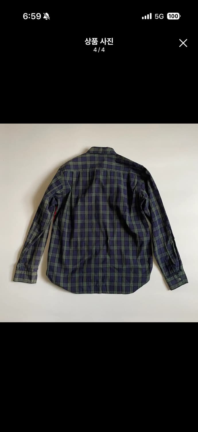 꼼데가르송 옴므 플러스 셔츠  상품이미지3