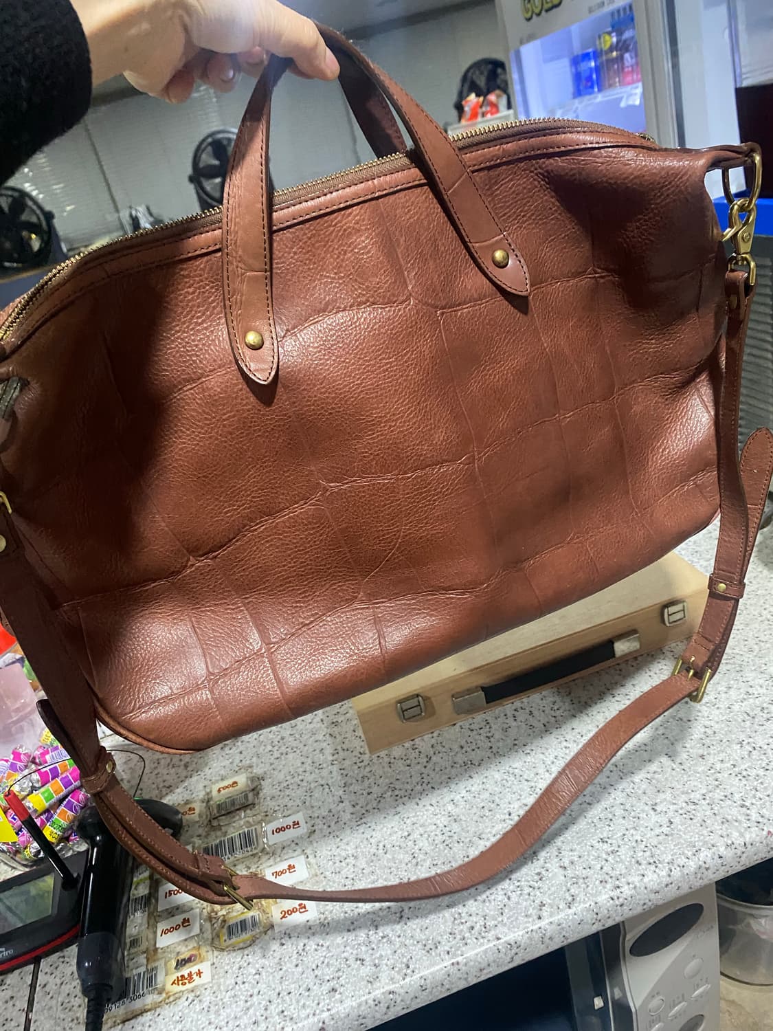 리얼가죽 빅백 상품이미지1