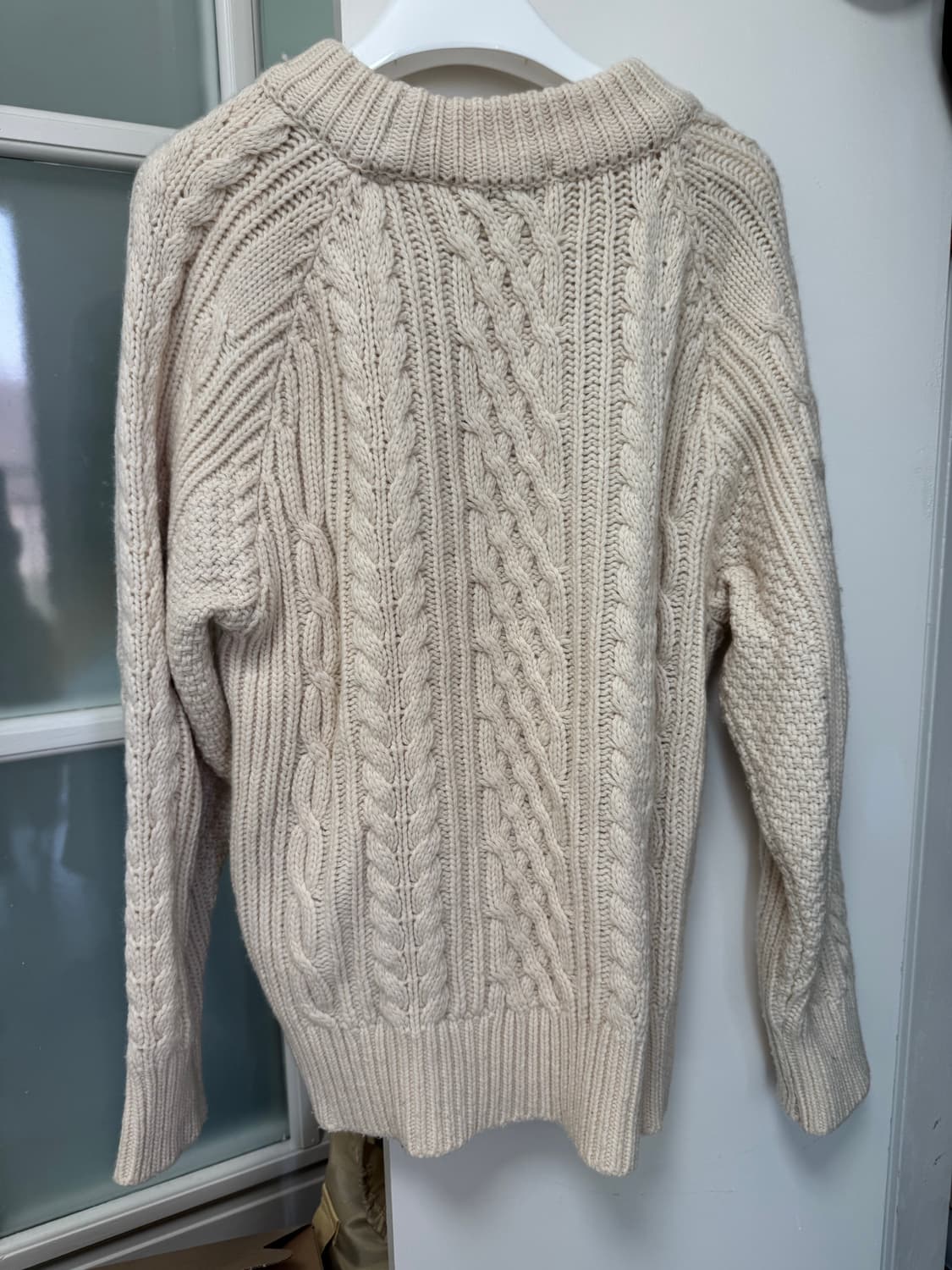 온무드 꽈배기 니트 상품이미지2