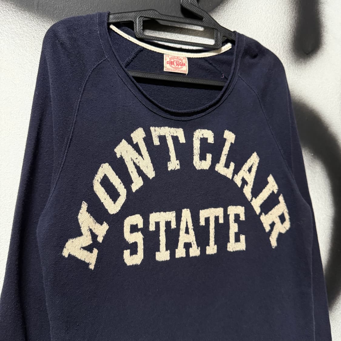 VTG 빈티지 네이비 빅 레터링 롱슬리브 니트 상품이미지3