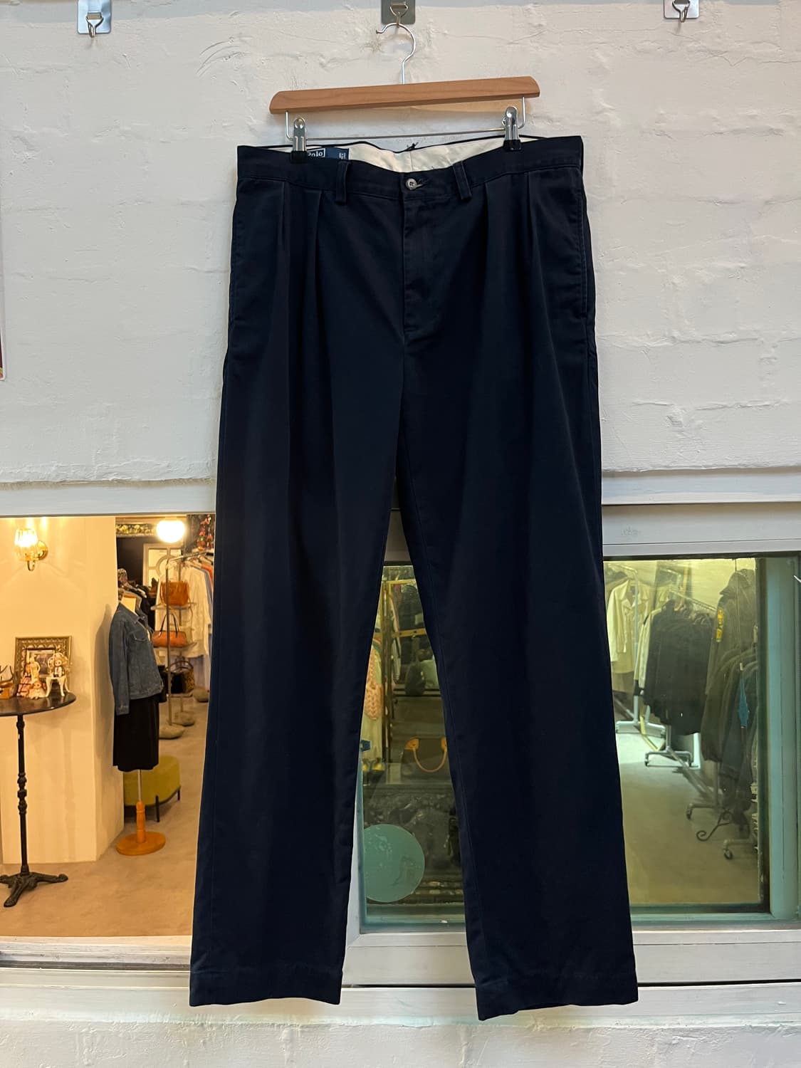 Polo Ralph Lauren 네이비 치노팬츠 W35 상품이미지1