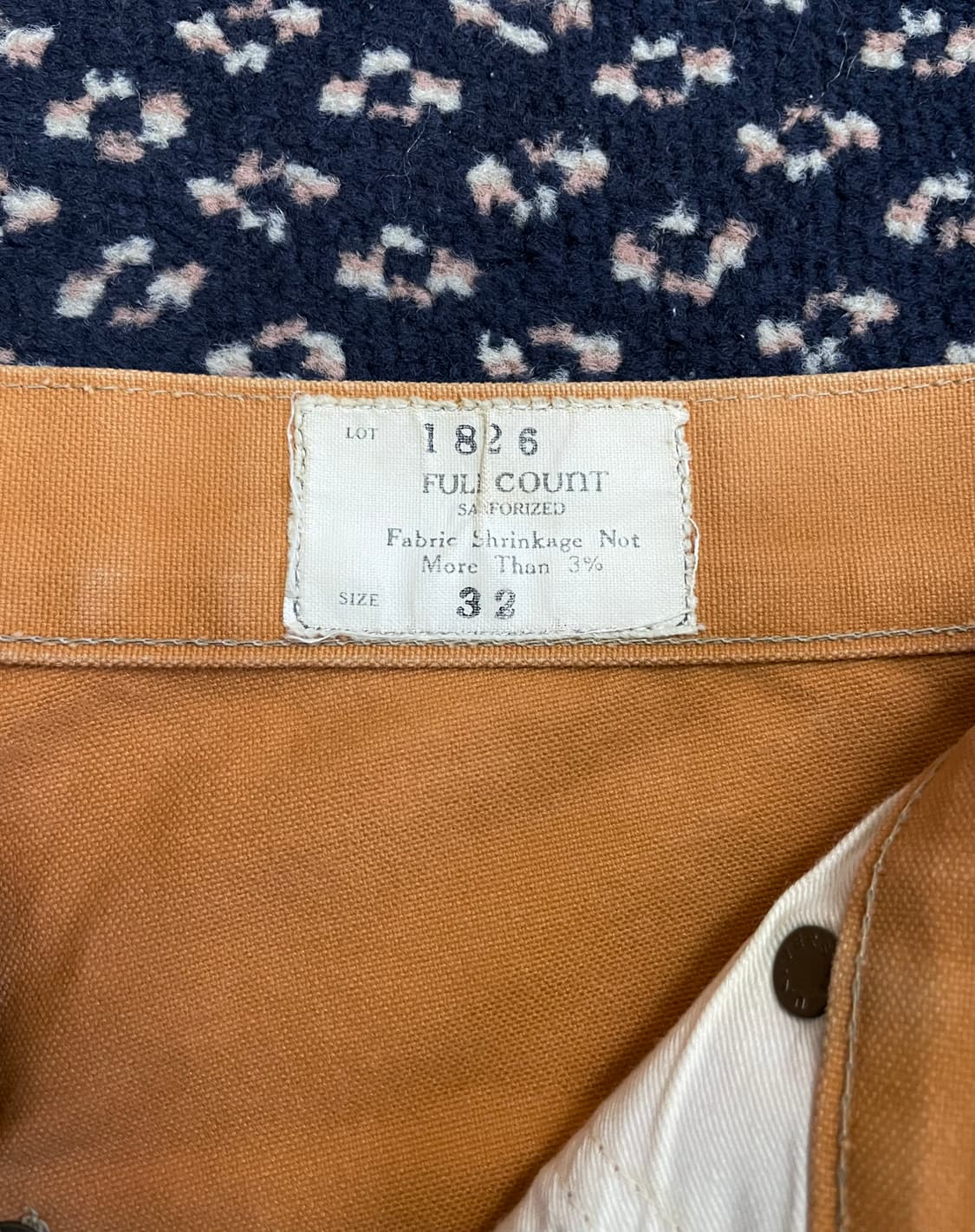 풀카운트 헤비캔버스 워크팬츠 상품이미지6