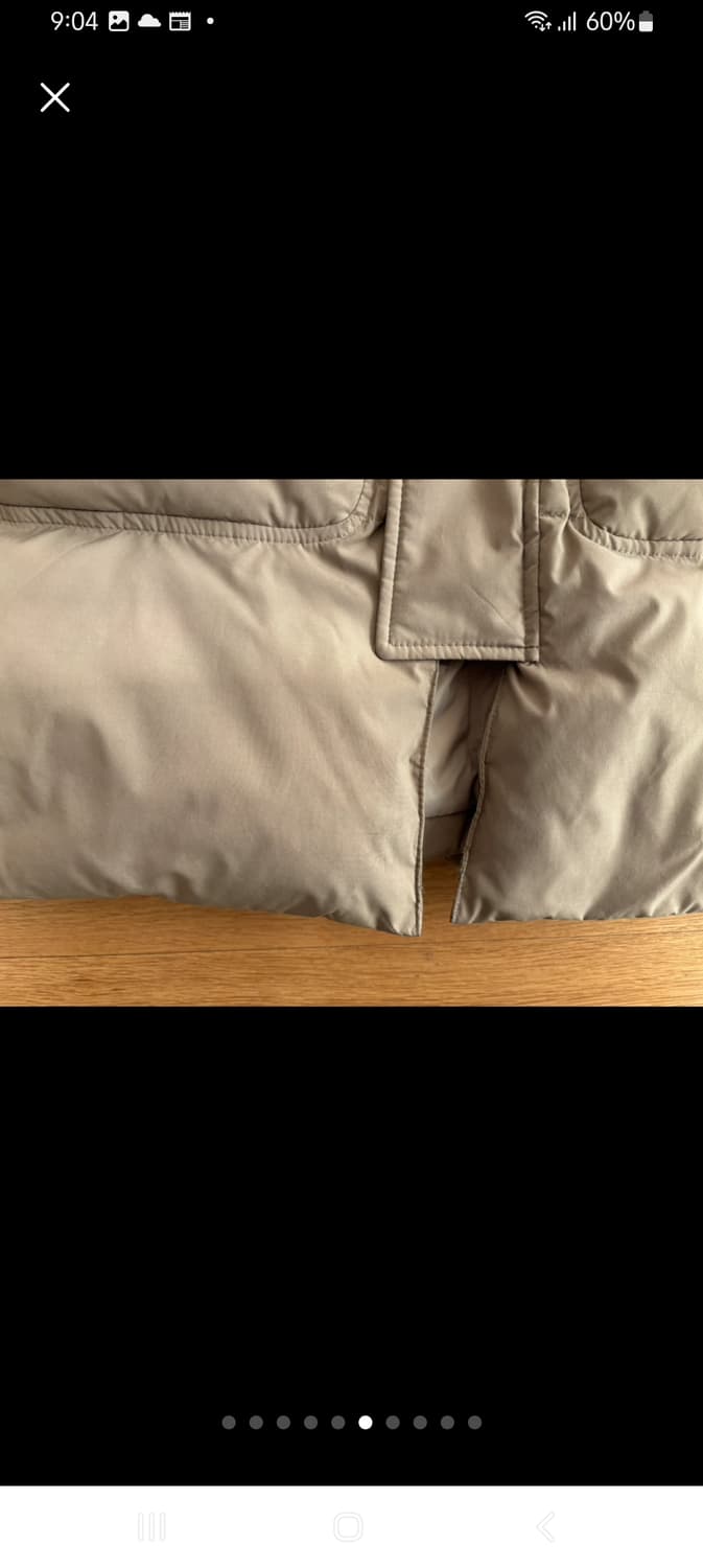 맨온더분 폭스퍼 구스다운 사파리 패딩 (46사이즈) 상품이미지6