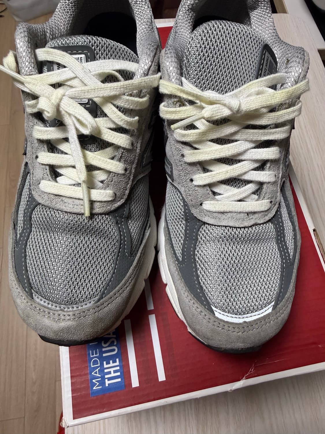 뉴발란스 990 v4 그레이실버 [245]  상품이미지2