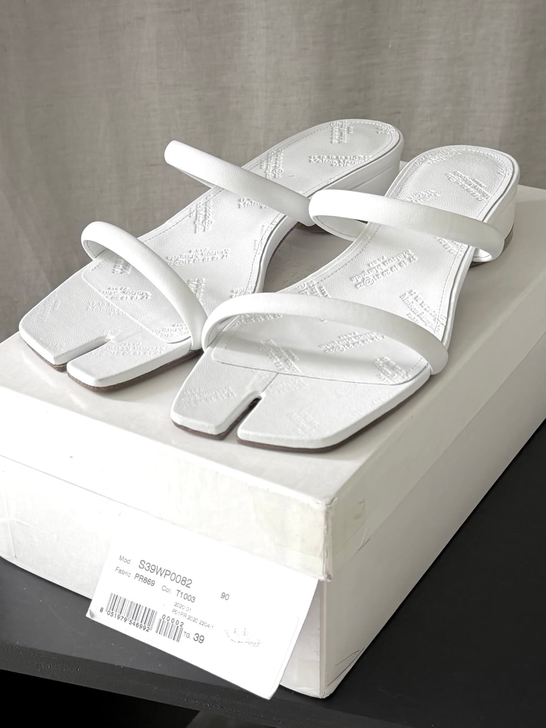 margiela s/s 20 white tabi sandals 상품이미지3
