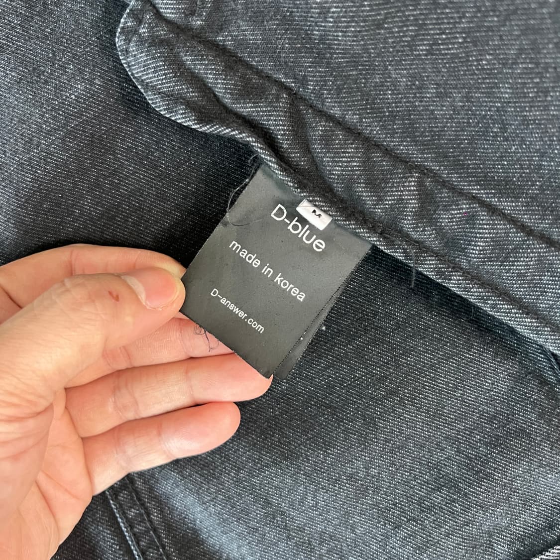 D answer 디앤써 후드 트러커 블랙 자켓 상품이미지5