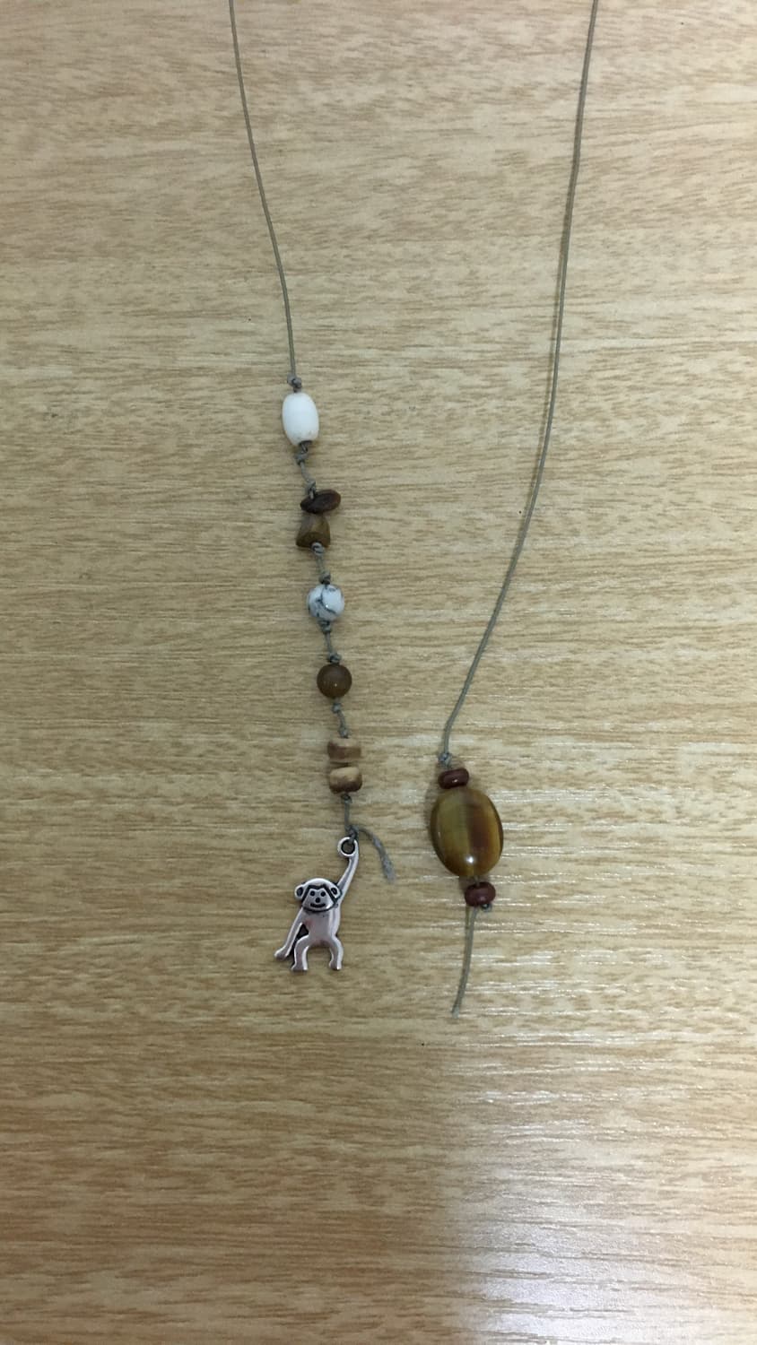 비즈 끈 책갈피 상품이미지1