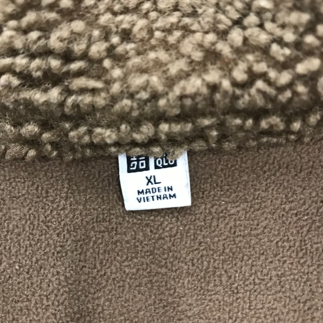 유니클로 뽀글이 플리스 자켓 [여성XL] 상품이미지4