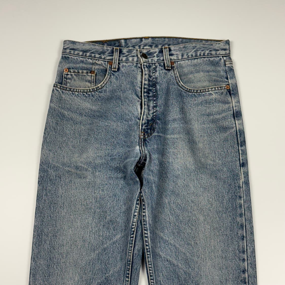 (32) 90s USA Made 리바이스 오렌지탭 615 데님 팬츠 상품이미지3