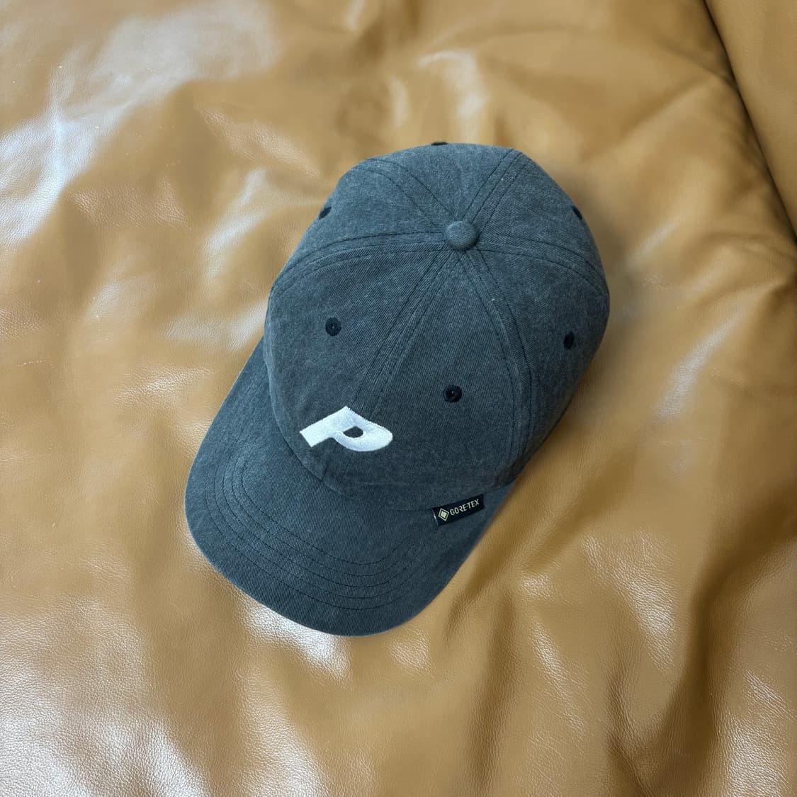 팔라스 6패널 볼캡 모자 고어텍스 피그먼트 블랙 상품이미지6