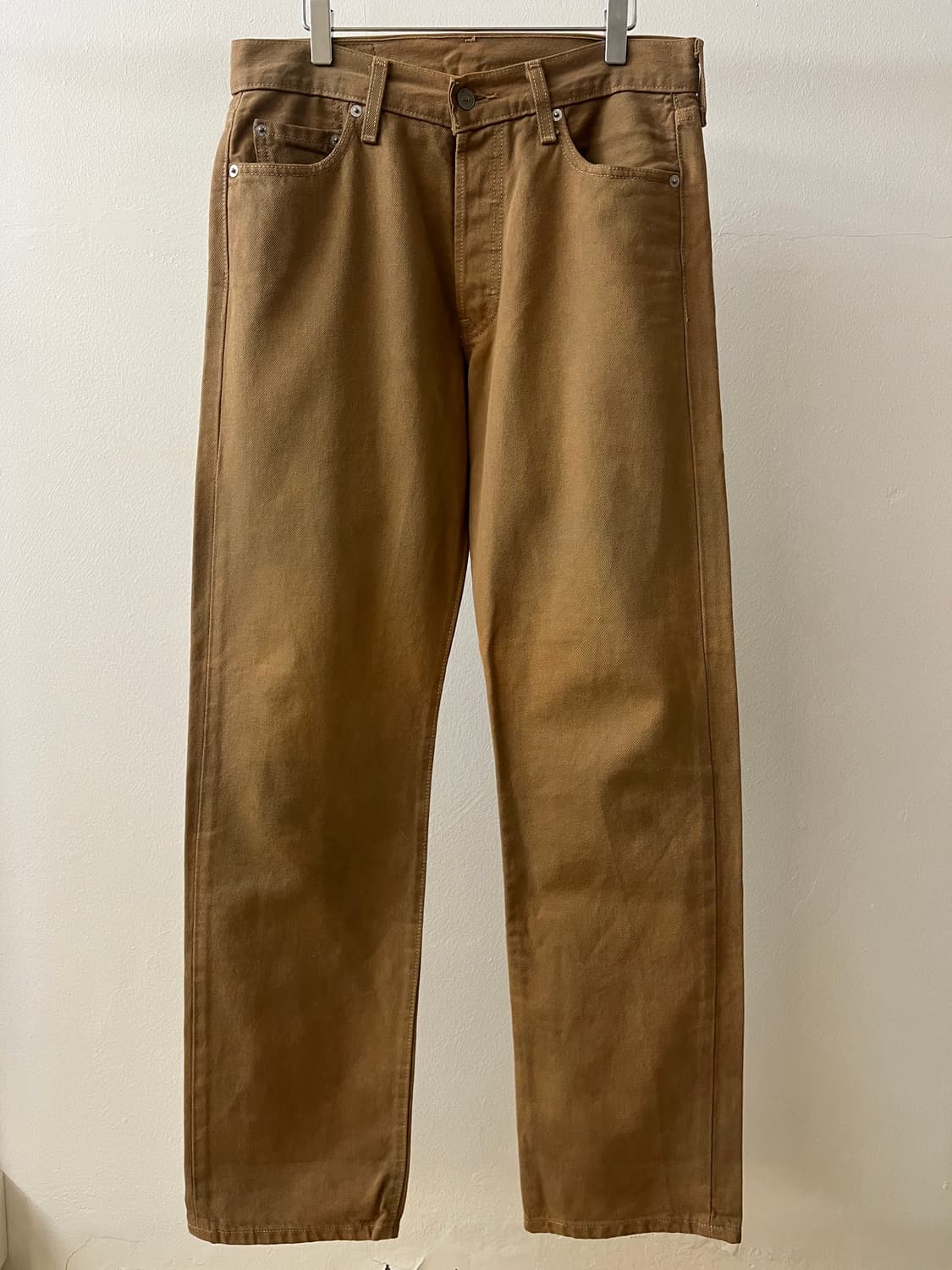 빈티지 리바이스 501 데님 팬츠 브라운 상품이미지3