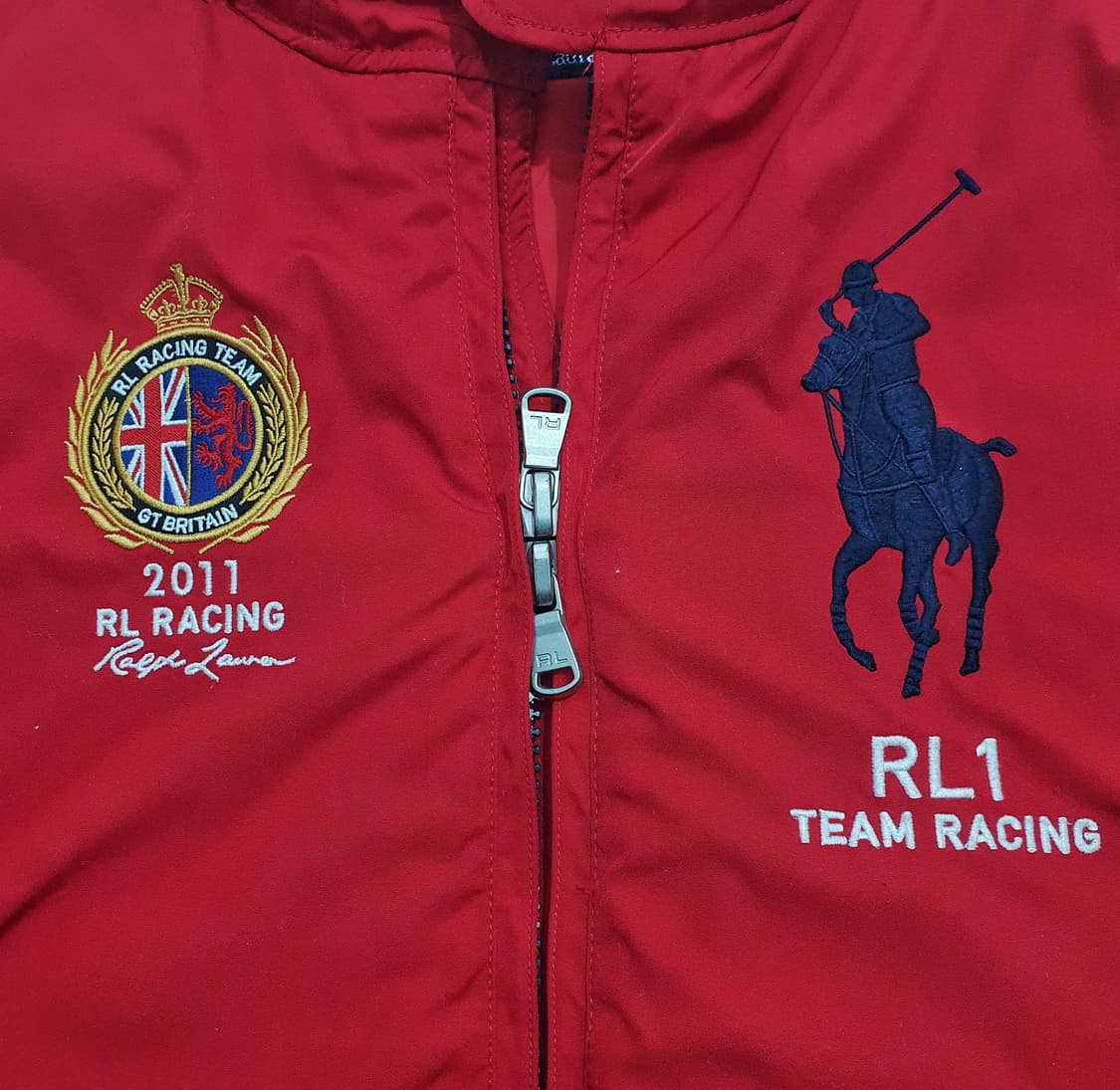 폴로 레이싱 패딩 브리티쉬 레드 m (100-105) 상품이미지7