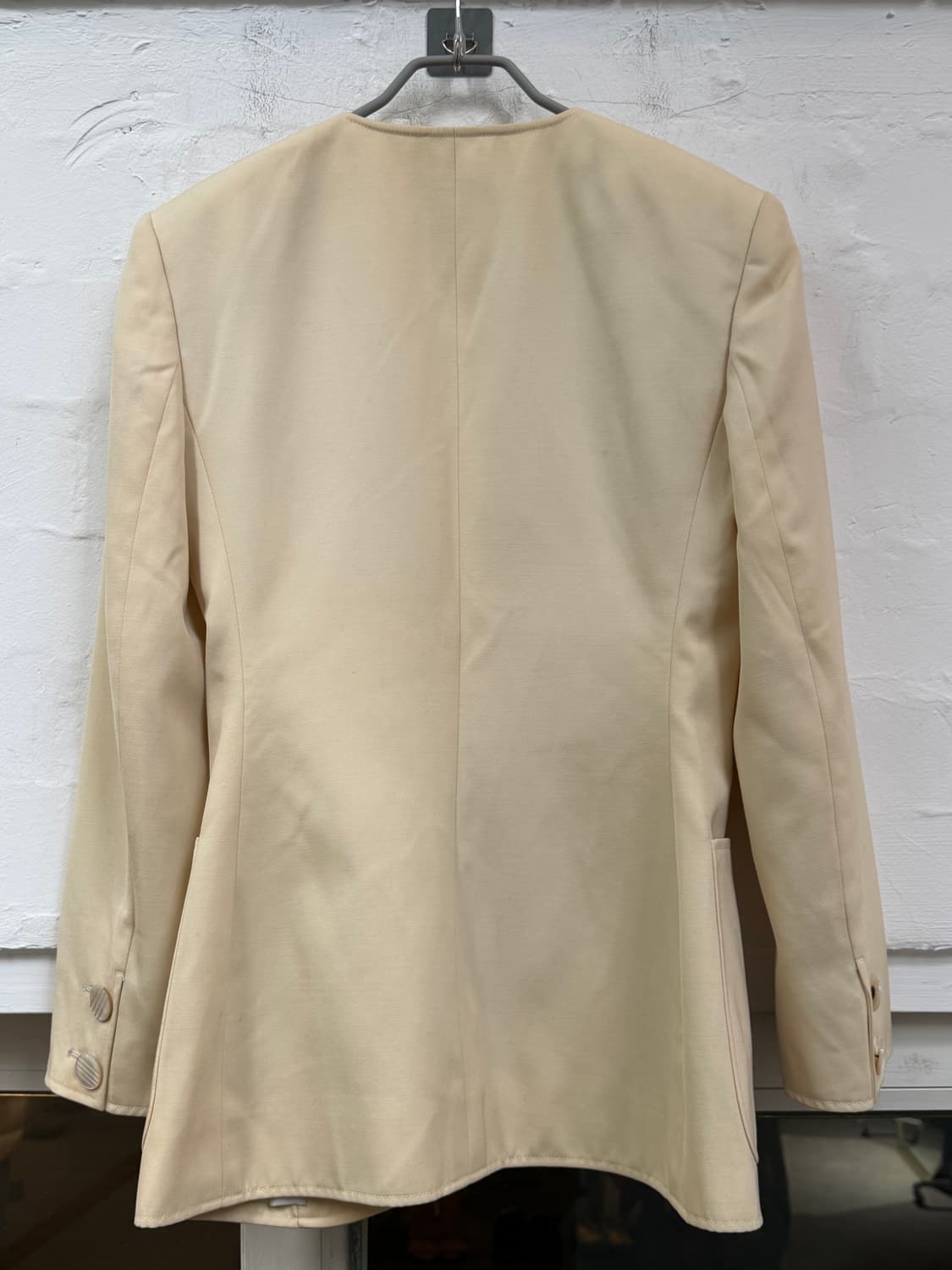 Valentino 발렌티노 부티크 노카라 블레이저 자켓 6 상품이미지8