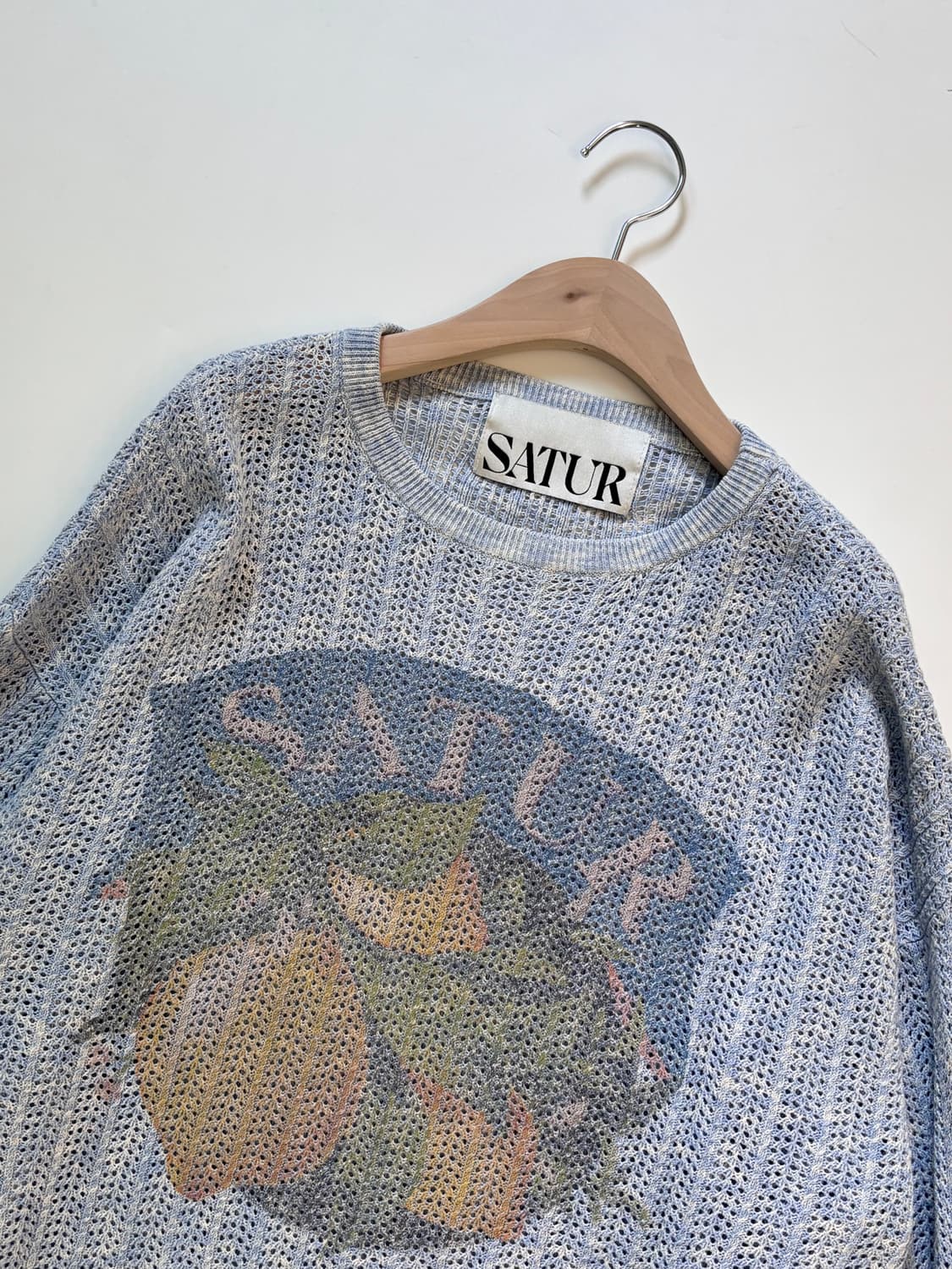 Satur 새터 크로쉐 니트 상품이미지2