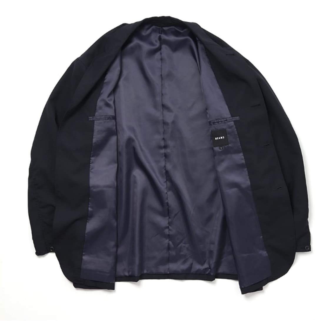 BEAMS 빔즈 테트론 울 웹 이지 자켓 상품이미지2