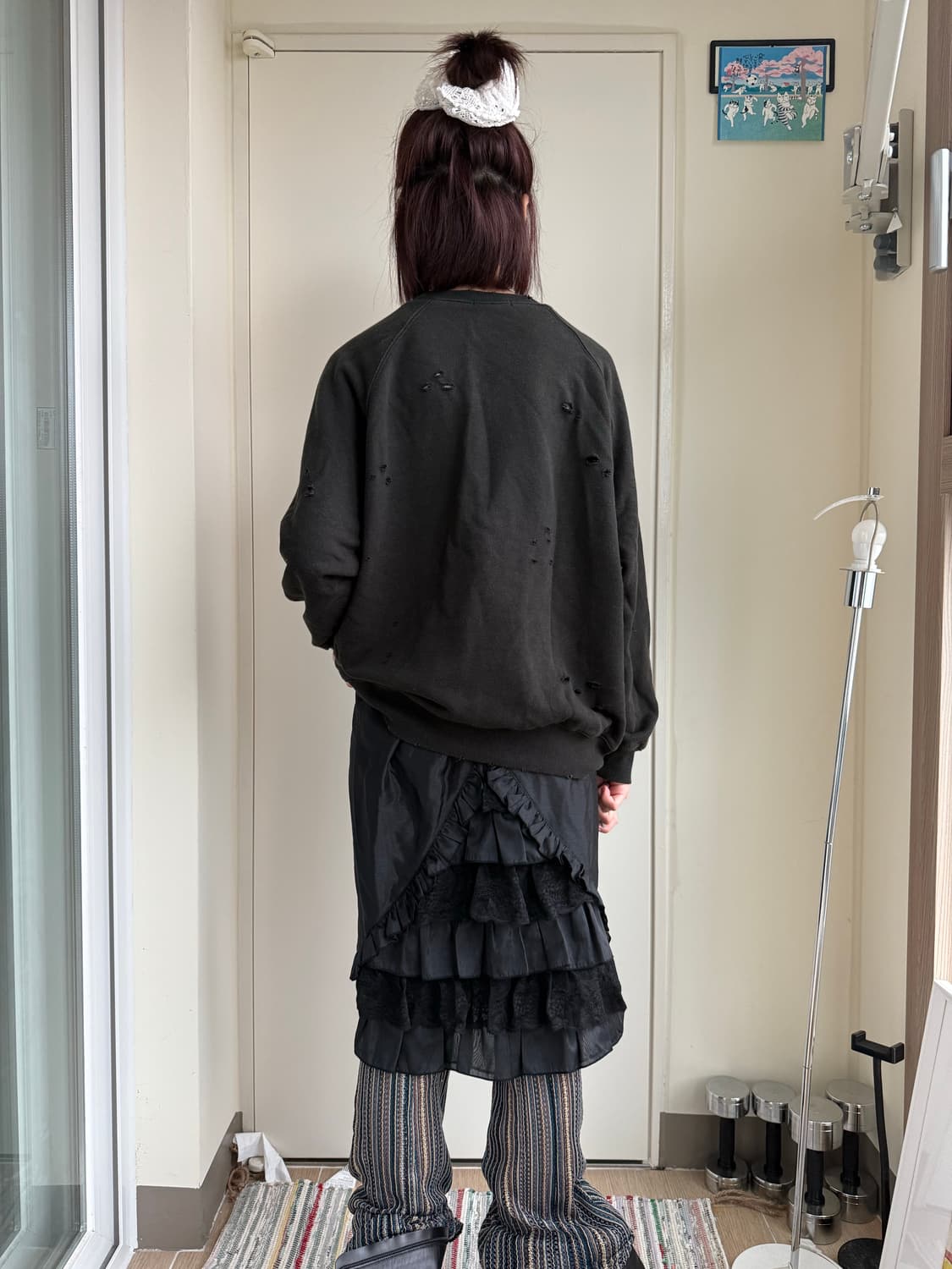 프릭스스토어 데미지 맨투맨 상품이미지5