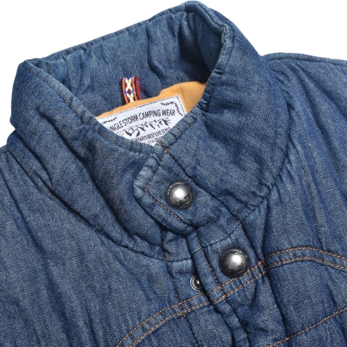 정글스톰 빈티지 구제 웨드턴 데님 베스트 조끼 N908 상품이미지5