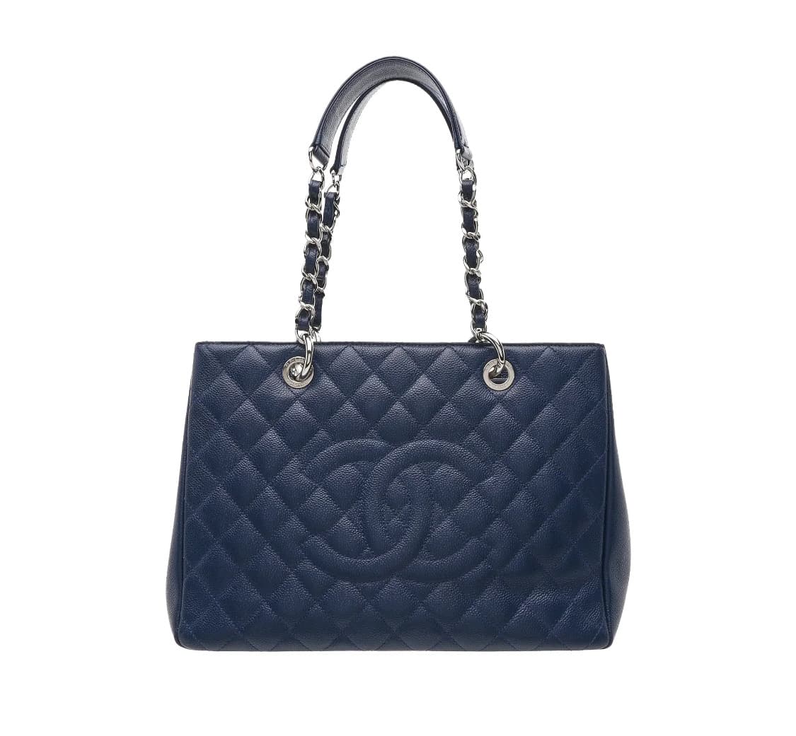 [S급] 샤넬 캐비어 그랜드샤핑 은장 체인 숄더백 판매합니다!!! 상품이미지1