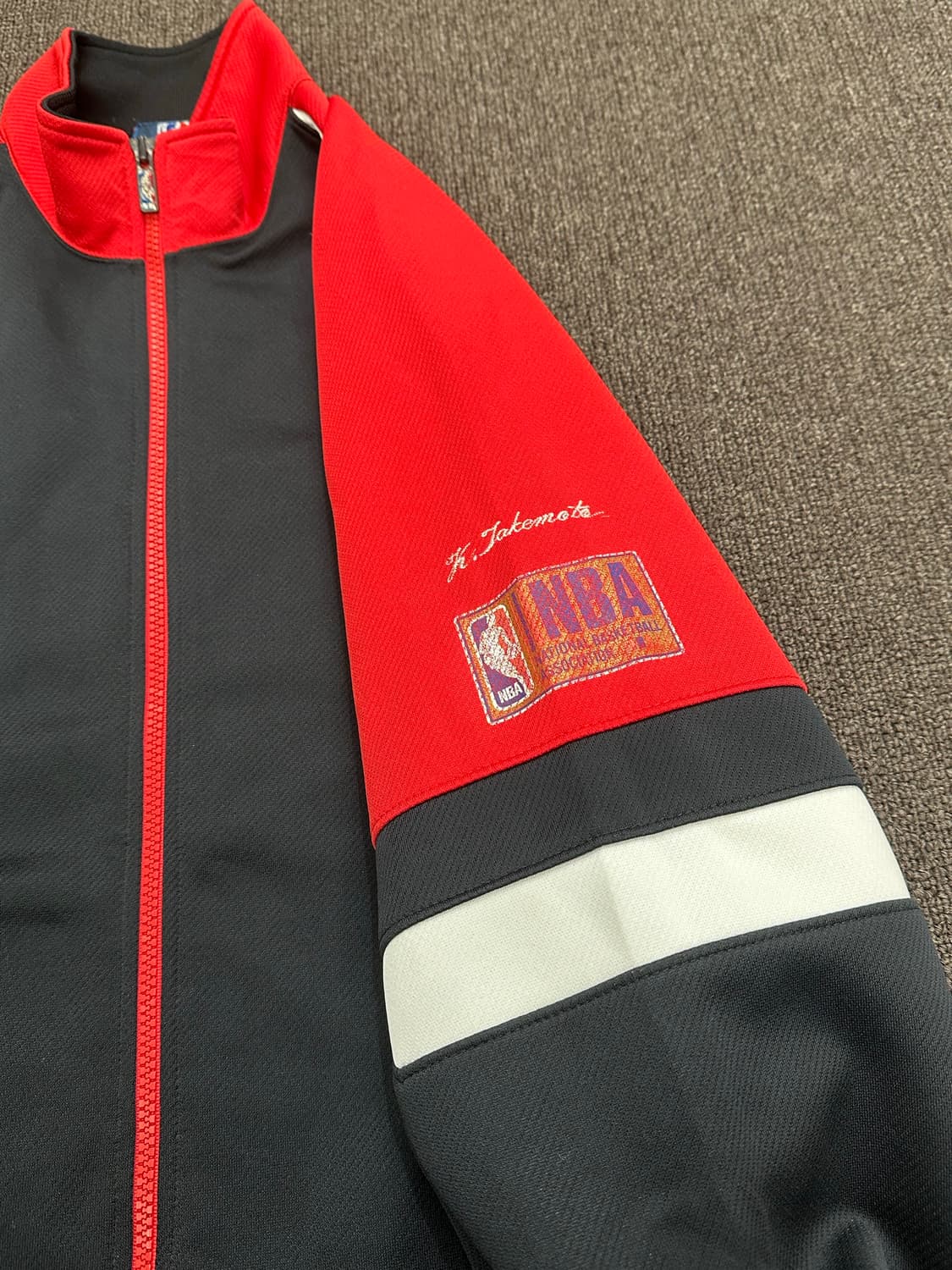 OS)NBA 빈티지 트랙탑 져지 상품이미지4