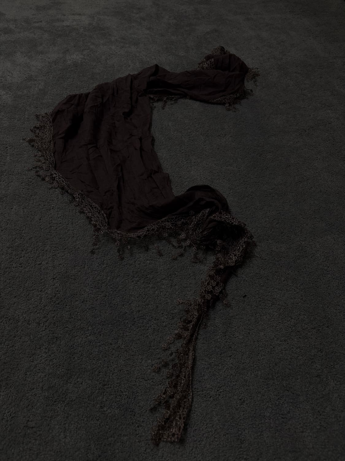 Vintage grunge punk mood scarf 상품이미지1