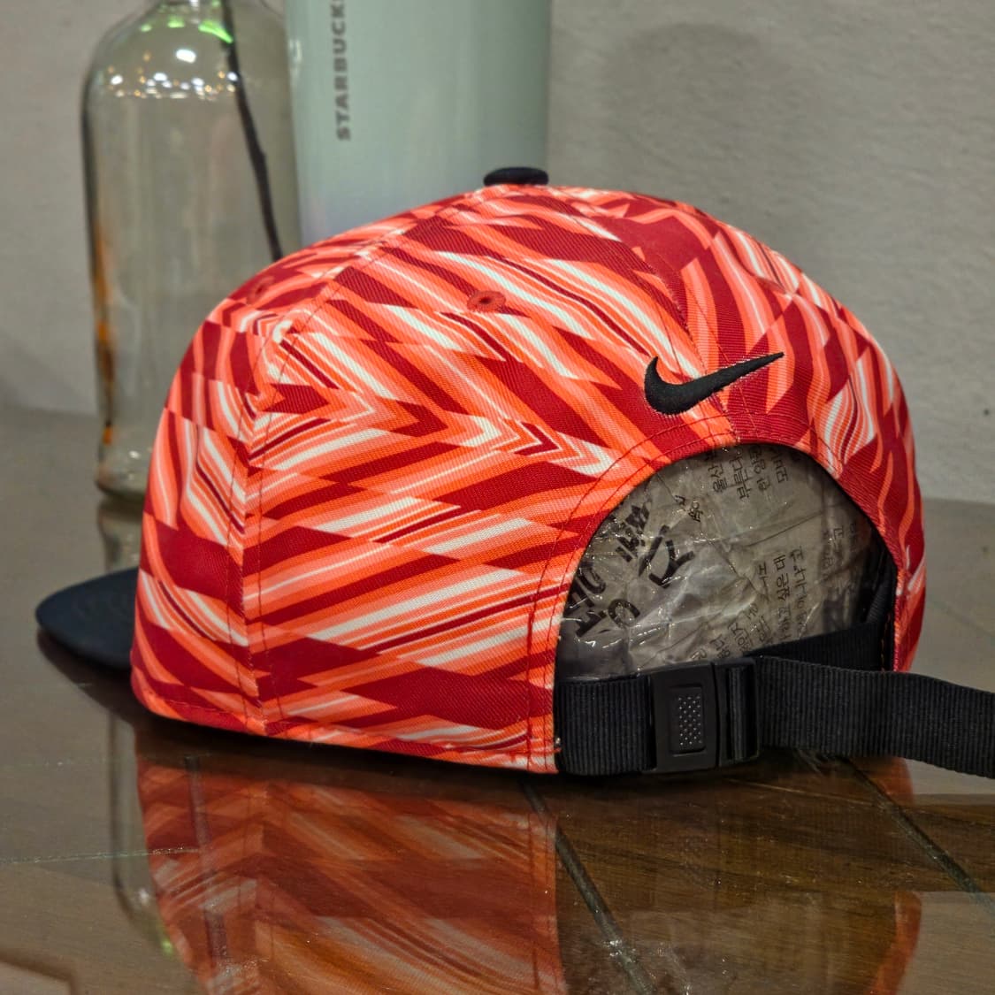 나이키 패턴 스냅백 상품이미지3