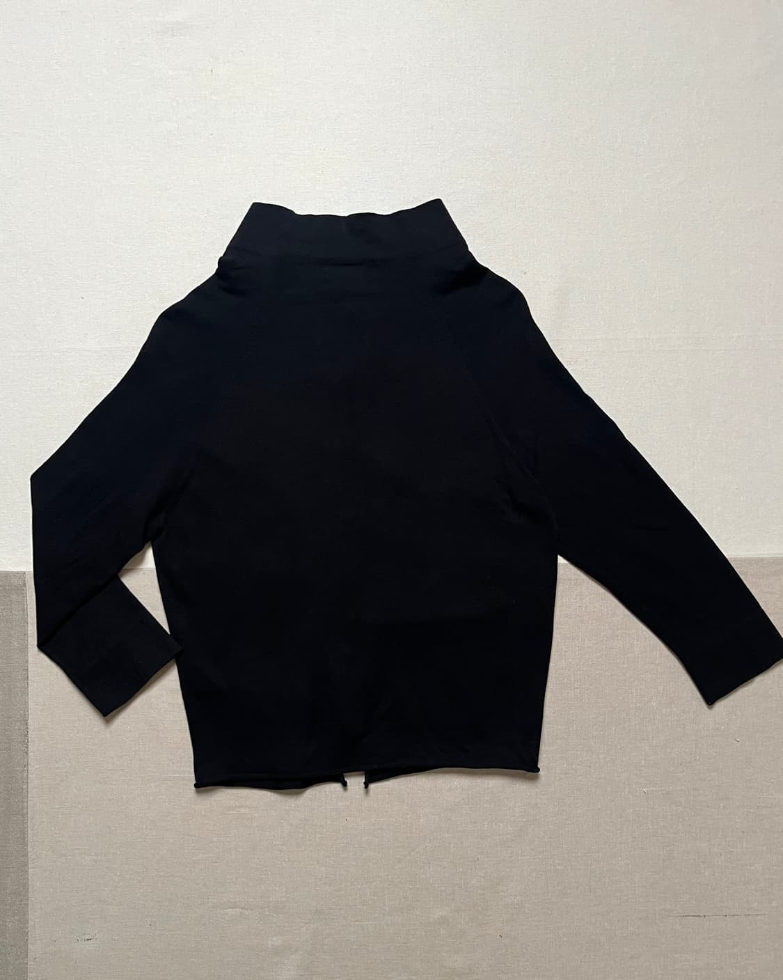 요지야마모토 하이넥 스웻 가디건 yohji yamamoto Y’s 상품이미지5