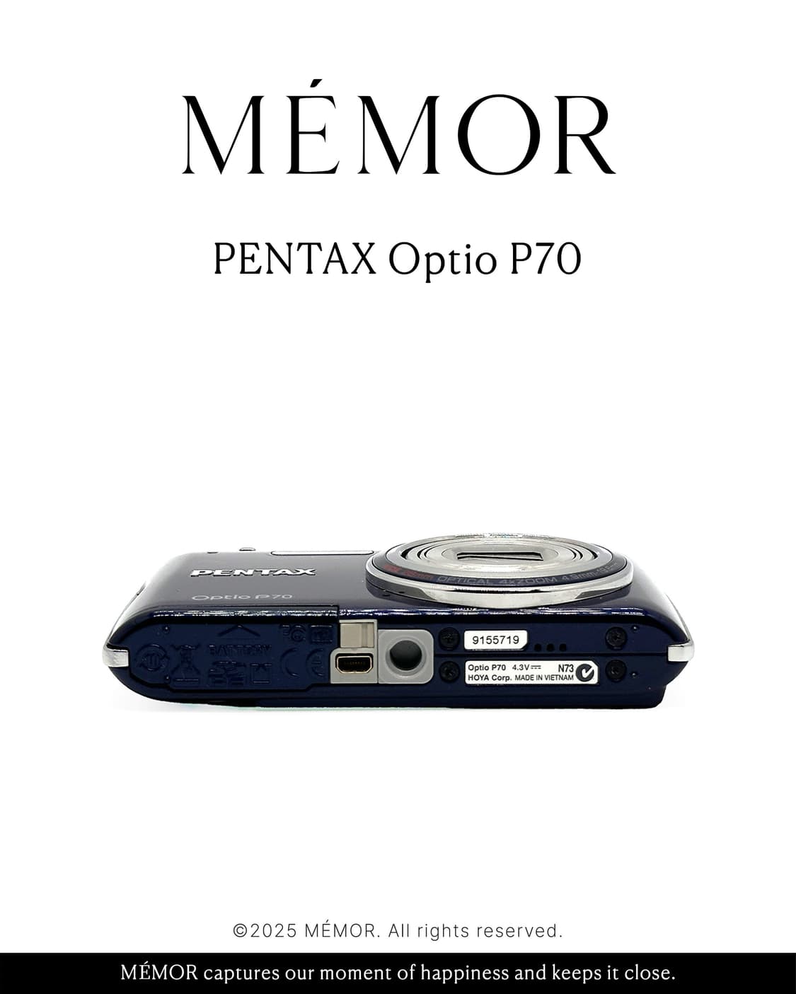풀박스/한국어지원💎Pentax Optio P70 펜탁스 디카 카메라 상품이미지4
