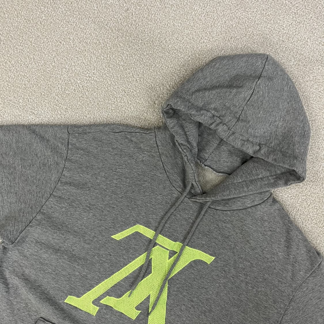 [L] 남성 자수 빅로고 후드티 3925 상품이미지3