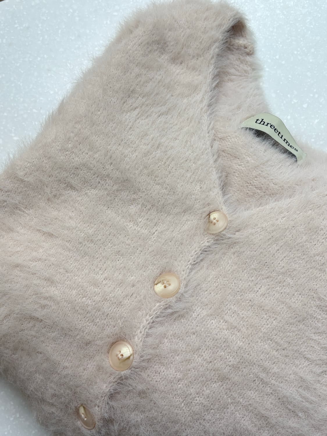 쓰리타임즈 threetimes 메리니트가디건 상품이미지2