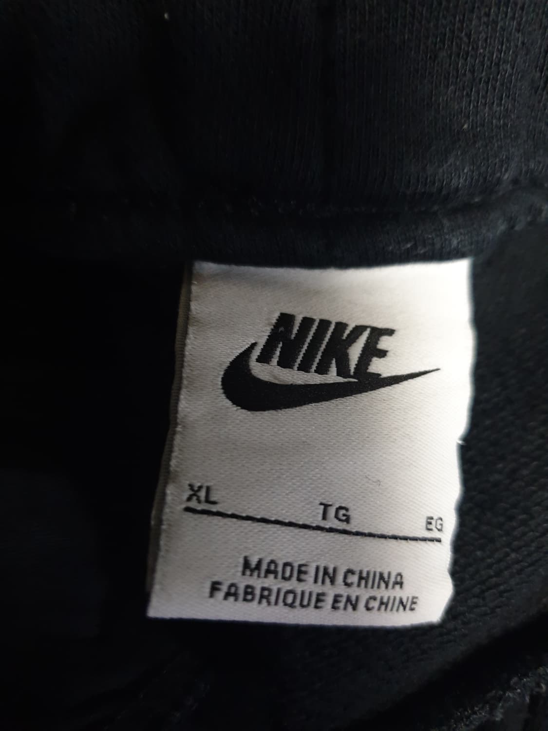 나이키 에어 프렌치테리 쇼트 하프팬츠 블랙 (XL) 상품이미지7